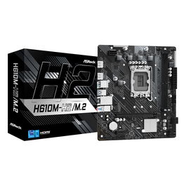 ASROCK H610M-H2/M.2 Placa Base Intel H610 DDR4 mATX LGA 1700 2xHDMI Retail