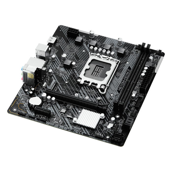 ASROCK H610M-H2/M.2 Placa Base Intel H610 DDR4 mATX LGA 1700 2xHDMI Retail