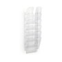 Durable Dispensador de Folletos Flexiplus 6 Compartimentos A4 Vertical Transparente