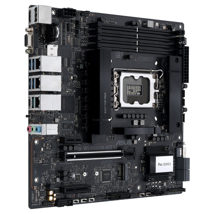 ASUS PRO WS W680M-ACE Placa Base Intel W680 DDR5 LGA 1700 ATX para PC