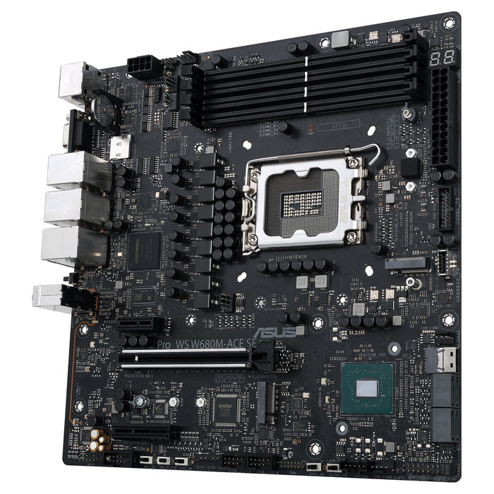 ASUS PRO WS W680M-ACE Placa Base Intel W680 DDR5 LGA 1700 ATX para PC