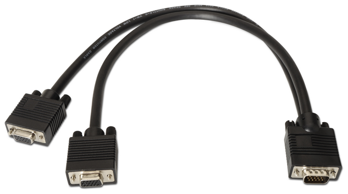 Aisens A113-0081 Cable Bifurcador VGA 2x Hembra - 45 cm