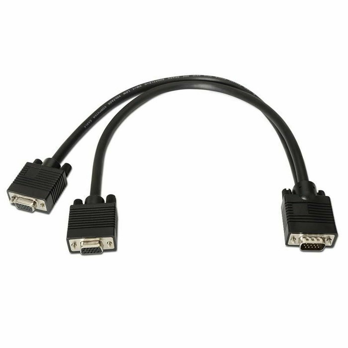 Aisens A113-0081 Cable Bifurcador VGA 2x Hembra - 45 cm