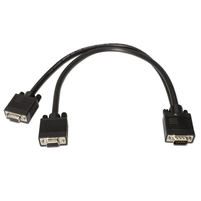 Aisens Cable Bifurcador SVGA A113-0081 Negro 45 cm Aisens Cable Bifurcador SVGA A113-0081 Negro 45 cm