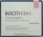 Biotherm Aquasource Cica Nutri Crema Hidratante 50 ml