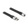 DeLOCK Cable de cinta plana FPC USB Type-C™ a Jack 3,5 mm 10 cm