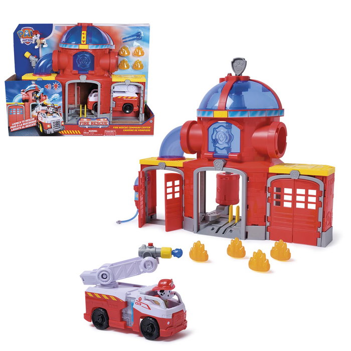 Spin Master Estación de Bomberos Patrulla Canina Deluxe con Luces y Sonido Spin Master Estación de Bomberos Patrulla Canina Deluxe con Luces y Sonido