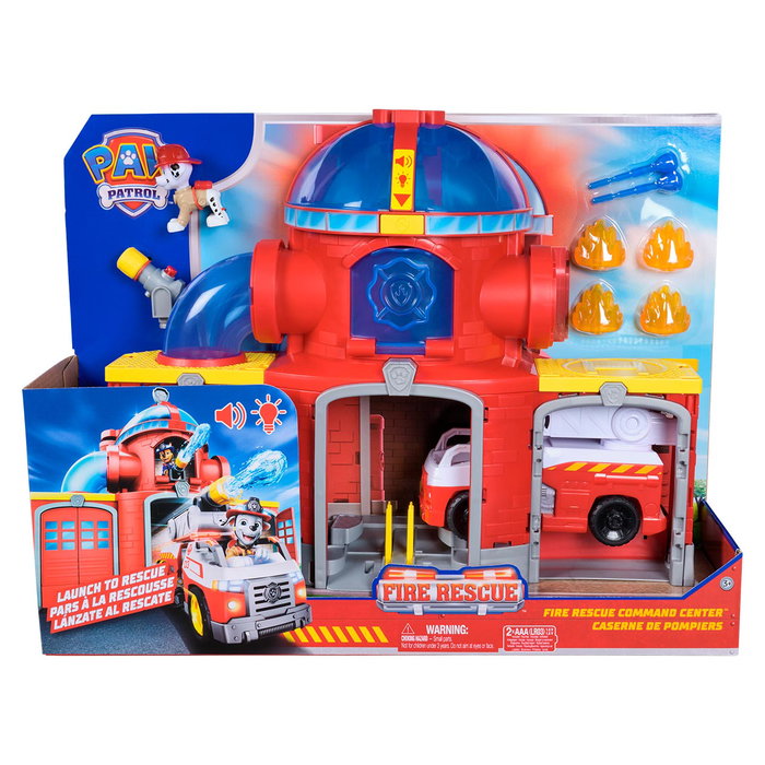 Spin Master Estación de Bomberos Patrulla Canina Deluxe con Luces y Sonido Spin Master Estación de Bomberos Patrulla Canina Deluxe con Luces y Sonido