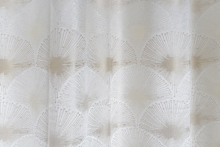 DKD Home Decor Cortina Tradicional Beige 270 x 140 cm (2 Unidades)