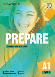 CAMBRIDGE, Prepare Level 1 Student's Book with eBook - Kosta, Joanna / Williams, Melanie