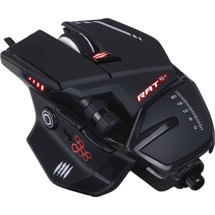 MadCatz R.A.T. 6+ Black Optical Gaming Mouse