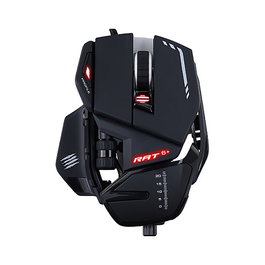MadCatz R.A.T. 6+ Negro Ratón Gaming Óptico USB 12000 DPI 12000 pps, 11 Botones, Iluminación RGB, para Mano Derecha