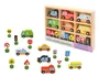 Imaginovo Juego Infantil de Madera Vehículos y Señales de Tráfico +3 Años 16 Piezas 30x22x4cm