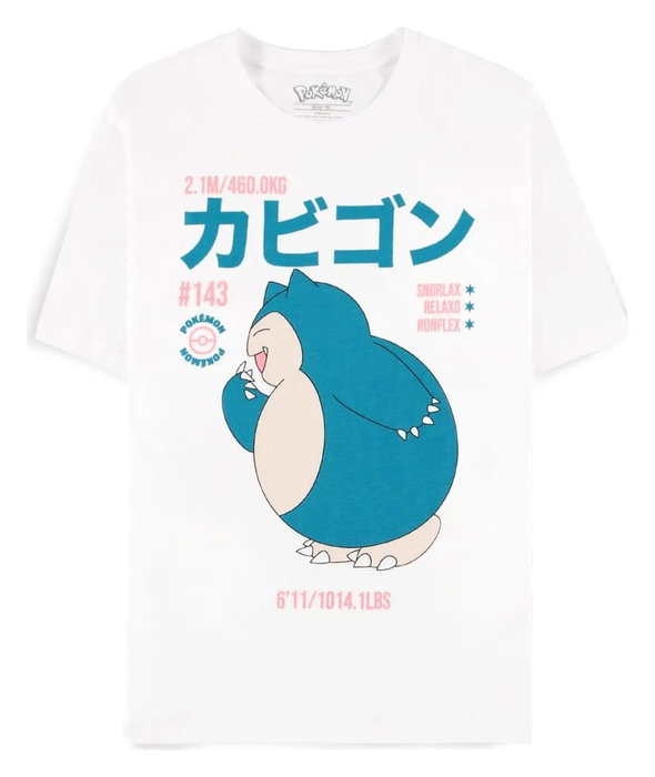 Pokémon Camiseta Snorlax Talla M Pokémon Camiseta Snorlax Talla M