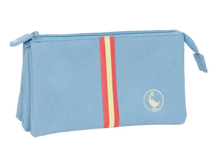 Safta Portatodo Triple El Ganso Basics Cerulean