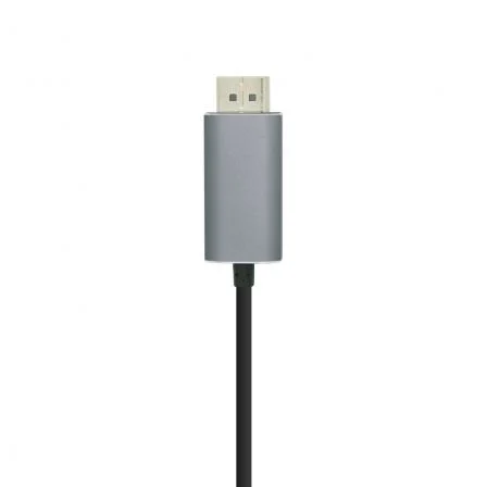 Aisens Cable A109-0394 USB-C a DisplayPort 4K@60Hz - Conector Macho USB-C a Macho DisplayPort, 27W PD, 80cm Negro
