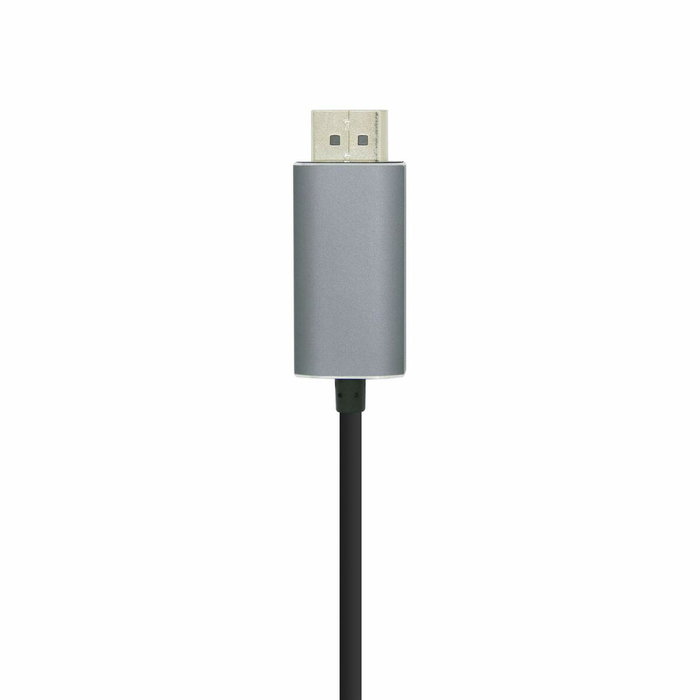 Aisens Cable Conversor USB-C a DisplayPort 4K@60Hz, 0.8m, Negro