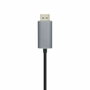 Aisens Cable Conversor USB-C a DisplayPort 4K@60Hz, 0.8m, Negro