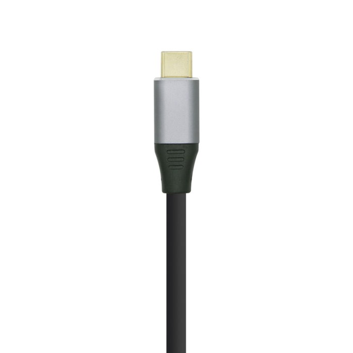 Aisens Cable Conversor USB-C a DisplayPort 4K@60Hz, 0.8m, Negro