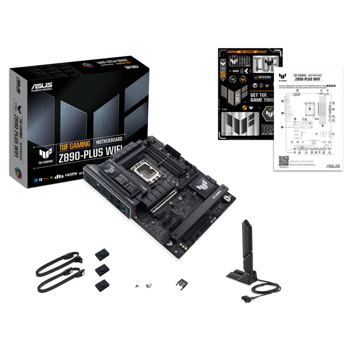 ASUS TUF GAMING Z890-PLUS WIFI LGA 1851 DDR5 ATX Negro ASUS TUF GAMING Z890-PLUS WIFI LGA 1851 DDR5 ATX Negro
