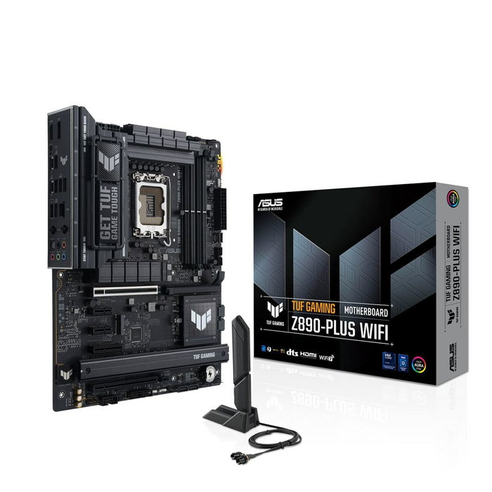 ASUS TUF GAMING Z890-PLUS WIFI LGA 1851 DDR5 ATX Negro ASUS TUF GAMING Z890-PLUS WIFI LGA 1851 DDR5 ATX Negro
