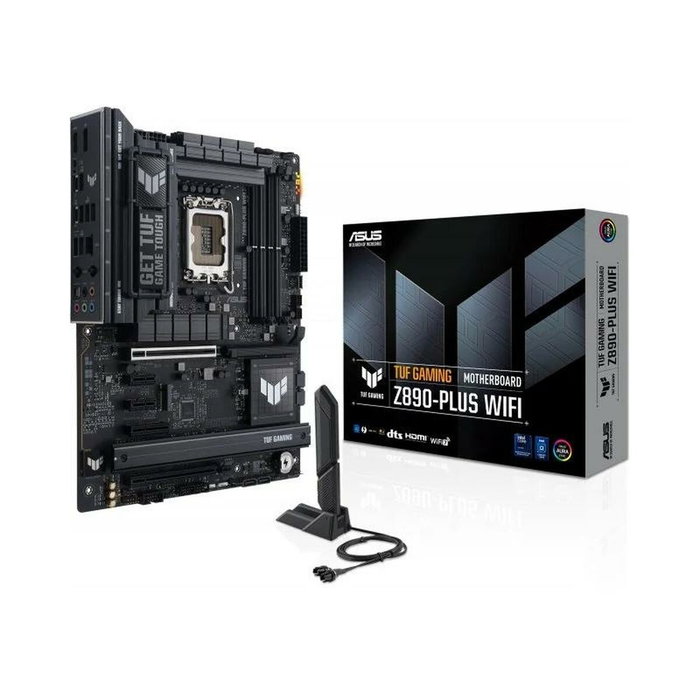 ASUS TUF GAMING Z890-PLUS WIFI LGA 1851 DDR5 ATX Negro ASUS TUF GAMING Z890-PLUS WIFI LGA 1851 DDR5 ATX Negro