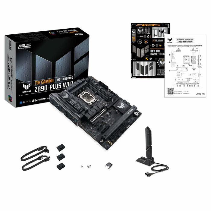 ASUS TUF GAMING Z890-PLUS WIFI LGA 1851 DDR5 ATX Negro ASUS TUF GAMING Z890-PLUS WIFI LGA 1851 DDR5 ATX Negro