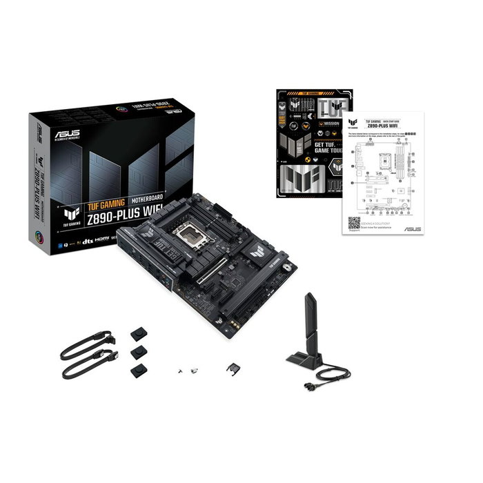 ASUS TUF GAMING Z890-PLUS WIFI LGA 1851 DDR5 ATX Negro ASUS TUF GAMING Z890-PLUS WIFI LGA 1851 DDR5 ATX Negro