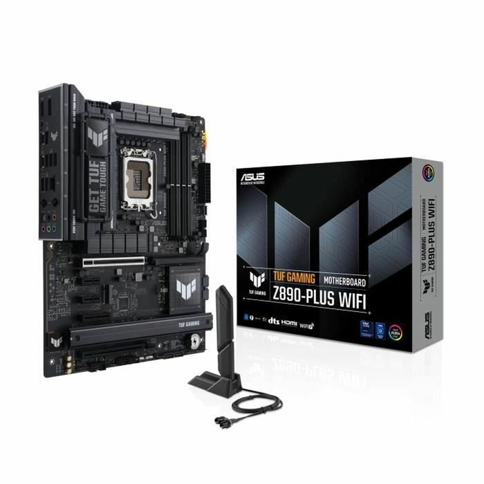 ASUS TUF GAMING Z890-PLUS WIFI LGA 1851 DDR5 ATX Negro ASUS TUF GAMING Z890-PLUS WIFI LGA 1851 DDR5 ATX Negro