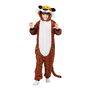 My Other Me Disfraz Tigre Kigurumi Talla Única Infantil con Capucha y Cola para Niños 3 Años