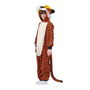 My Other Me Disfraz Tigre Kigurumi Talla Única Infantil con Capucha y Cola para Niños 3 Años