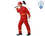 Disfraz de Bombero Hombre Adulto Rojo XS-S