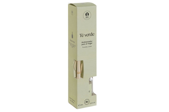 DKD Home Decor Ambientador Mikado Té Verde 50 ml (Pack de 6)