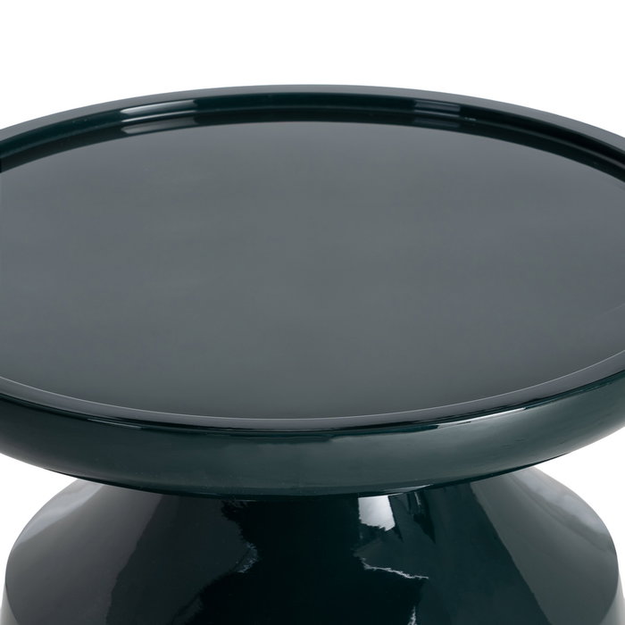 Mesa Auxiliar Lacado Verde Dm Salón 40 X 40 X 50 cm Mesa Auxiliar Lacado Verde Dm Salón 40 X 40 X 50 cm