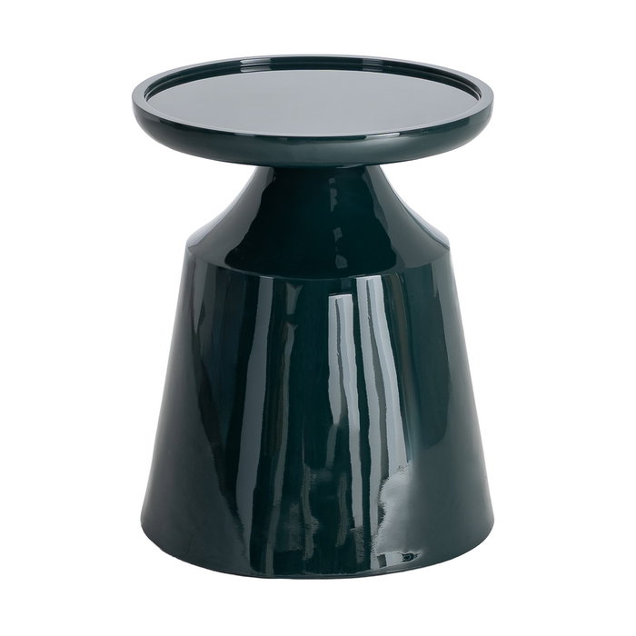 Mesa Auxiliar Lacado Verde Dm Salón 40 X 40 X 50 cm Mesa Auxiliar Lacado Verde Dm Salón 40 X 40 X 50 cm