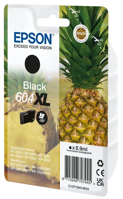 Epson 604XL Cartucho de Tinta Original Negro XL Epson 604XL Cartucho de Tinta Original Negro XL