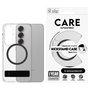PanzerGlass Funda Transparente con Soporte y Carga Inalámbrica Qi para Samsung Galaxy S25