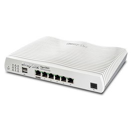 DrayTek Vigor 2865-B Router DSL de 5 Puertos LAN Gigabit, Modem ADSL2+/VDSL2 Supervectoring 1000 Mbps, 2 Puertos USB, Cortafuegos, QoS