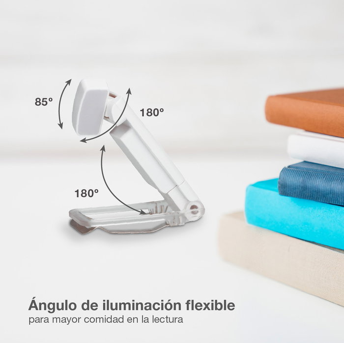 GSC Evolution Mini linterna LED lectura ajustable y pinza sujeción