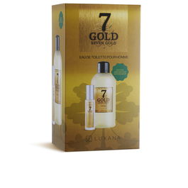 Luxana SEVEN GOLD LOTE Cofre de Regalo para Hombre Eau de Toilette Vaporizador 100 ml + 30 ml Amaderada Especiada