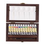Rembrandt Set acuarelas en caja de madera Traditional con 12 tubos de 10 ml y accesorios