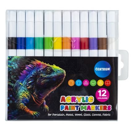 Rotulador Acrilico Centrum Caja De 12 Rotulador Acrilico Centrum Caja De 12