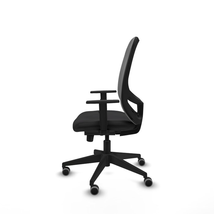 PIQUERAS Y CRESPO Silla de oficina Cilanco con mecanismo Sincro, Negro y Gris PIQUERAS Y CRESPO Silla de oficina Cilanco con mecanismo Sincro, Negro y Gris
