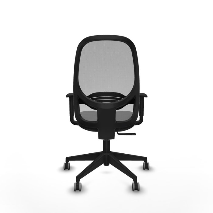 PIQUERAS Y CRESPO Silla de oficina Cilanco con mecanismo Sincro, Negro y Gris PIQUERAS Y CRESPO Silla de oficina Cilanco con mecanismo Sincro, Negro y Gris