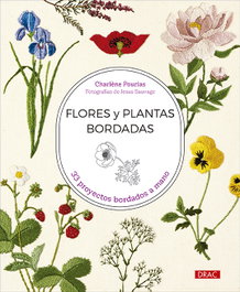 Flores y plantas bordadas, Charlène Pourias - DRAC