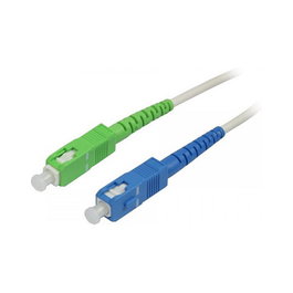 Synergy21 Patchcord de fibra óptica LWL-1-Faser 0,5m SC-SC APC 8° 9/125u