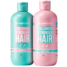 Hairburst Set Longer Stronger Champú y Acondicionador (350 ml cada uno)