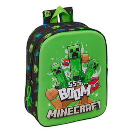 Safta Mochila de Guardería 3D Minecraft