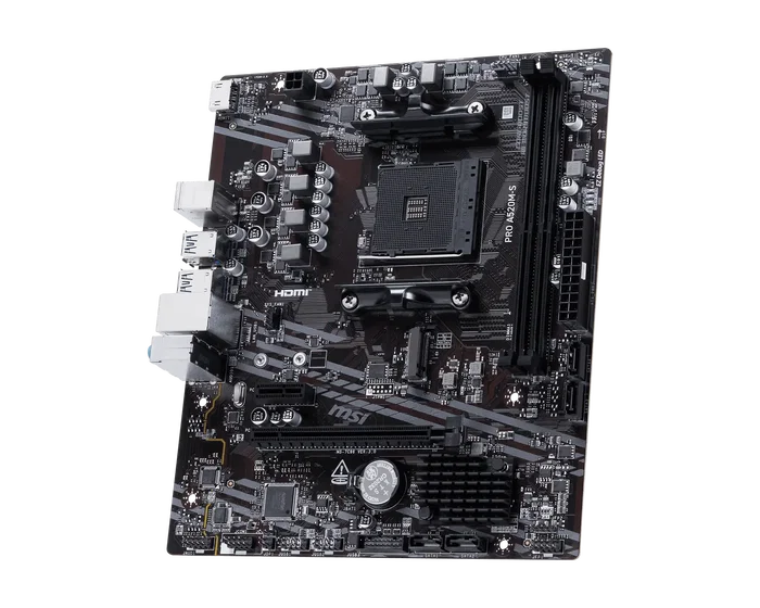 MSI PRO A520M-S con Chipset AMD A520 y Socket AM4