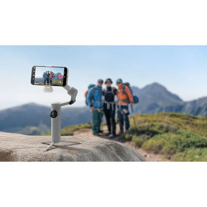 Insta360 Estabilizador Flow 2 para Smartphone, Seguimiento Panorámico 360°, Estabilización 3 Ejes - Gris AABBO94000